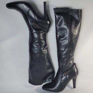 Dana Buchman High Heel Black Boots Size 8 1/2 M